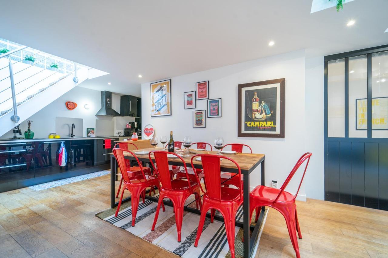 Loft Familial Au Coeur De Paris Avec Clim, Arcade Et Baby-Foot Proche Republique Et Canal St Martin Exterior foto
