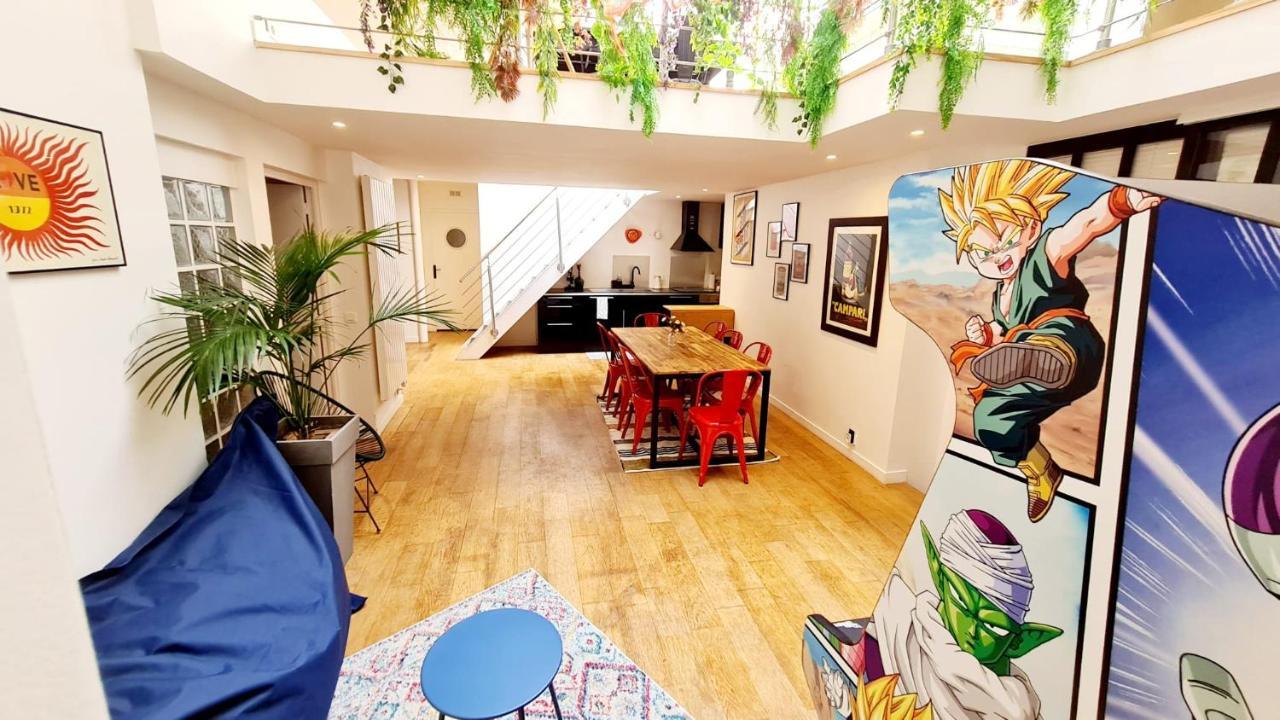 Loft Familial Au Coeur De Paris Avec Clim, Arcade Et Baby-Foot Proche Republique Et Canal St Martin Exterior foto