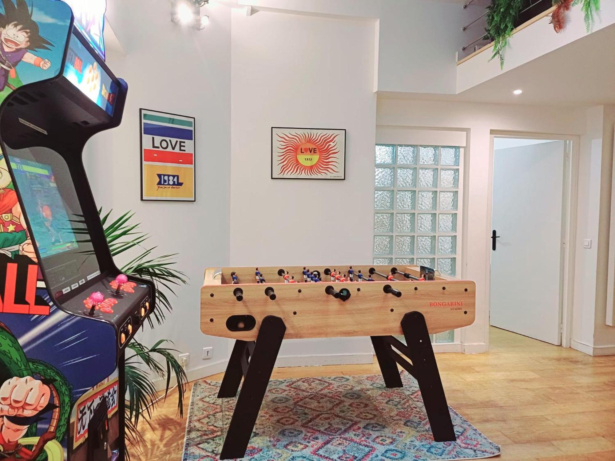Loft Familial Au Coeur De Paris Avec Clim, Arcade Et Baby-Foot Proche Republique Et Canal St Martin Exterior foto